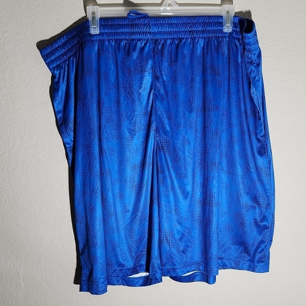 Foundry Shorts Mens Size 4XL Tall Blue Black